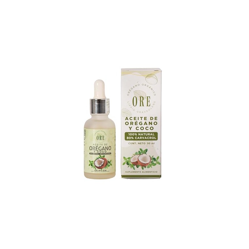 ORE Aceites Orgánicos, Set de 2 Frascos de 30 ml,