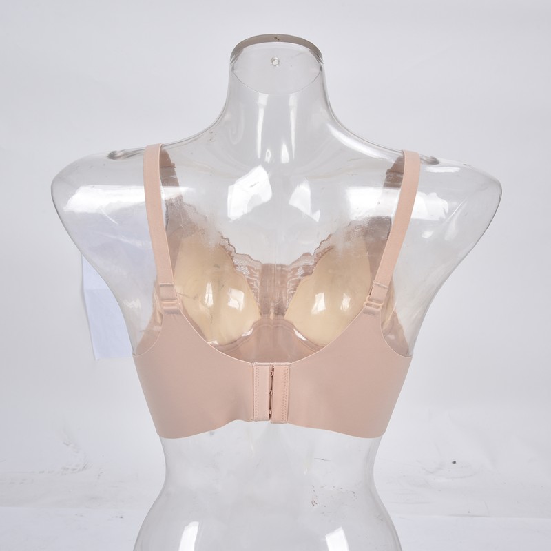 Pregnant Women Lactation Lace Underwear Front Closure Wire Free Thin