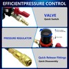 ZKTOOL Charge Air Cooler CAC Boost Leak Tester with 4"