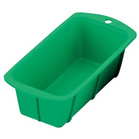 岡部洋食器 シリコン パウンドケーキ型(17cm) グリーン CM-01