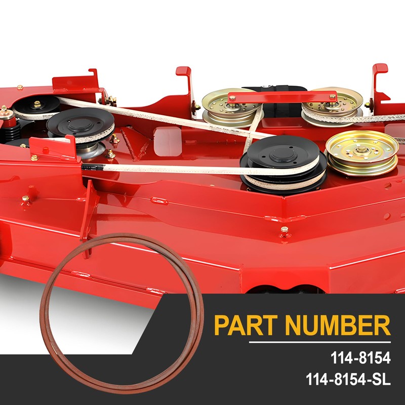 5/8" x 176.7" Mower Deck Belt Compatible with Exmark 60"