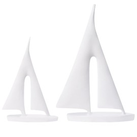 Saysmile - Esculturas modernas para decoración del hogar, decoración de velero, decoración de barcos, decoración de estatuas, esculturas de arte y estatuas, regalos de velero, decoración de estante de