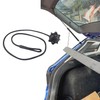 Rear Trunk Storage Package Tray Tie Strap, Rear Interior Parcel