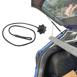 Rear Trunk Storage Package Tray Tie Strap, Rear Interior Parcel Shelf String Strap 1K6863447A, Rear Interior Hatch Cover Lift String Strap Suitable for VW Golf GTI Rabbit