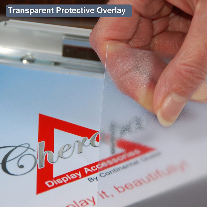 CHERAPA Front Loading Snap Open Poster Frames with Protective Overlay