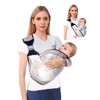 Baby Sling Carrier,Baby Carrier Newborn to Toddler, Adjustable Mesh Breathable