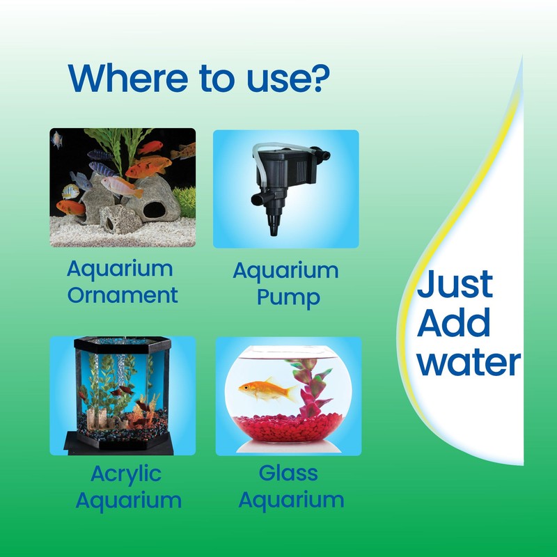 White Magic Aquarium Eraser Sponge – Scratch-Free, Streak-Free Cleaning for