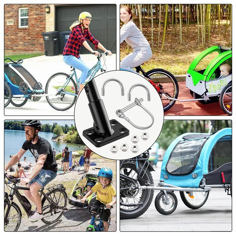 Bicycle Trailer Coupling, Bicycle Towing Hitch for Bicycle Children's Trailer