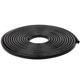 10FT/3MU- Shape Window Door Rubber Seal Strip Car Weatherstrip Rubber Seal Strip for Car Doors Windows Engine Cover, Universal Automotive Weather Stripping Protector