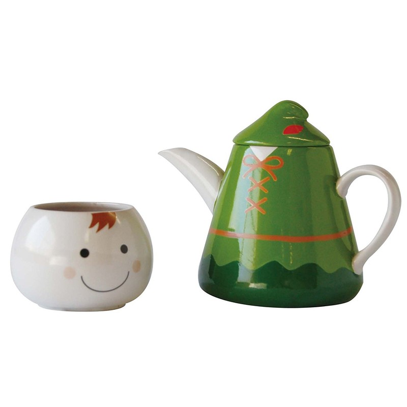 Sun Art SAN2000 “Alice” Teapot and Cup (1-Person Set), Cute