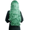 Rbenxia Curly Cosplay Wig Long Hair Heat Resistant Spiral Costume
