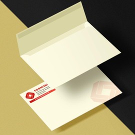 A2 Envelope Cream 28lb Square Flap - 250 Envelopes