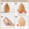 Esponja Maquillaje En Polvo 15 Pcs Beauty Blender Con Caja
