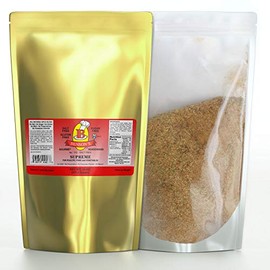 Bensons - 1 Pound Supreme Garlic and Herb Seasoning - Salt-Free, Sugar-Free, Gluten-Free, No Potassium Chloride, No MSG, No Preservatives - 19 Herbs, Spices and Vegetables Seasoning Blend