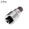 QUARKZMAN 1/2 Inch Hex Bit Socket 1/2 Inch Drive SAE