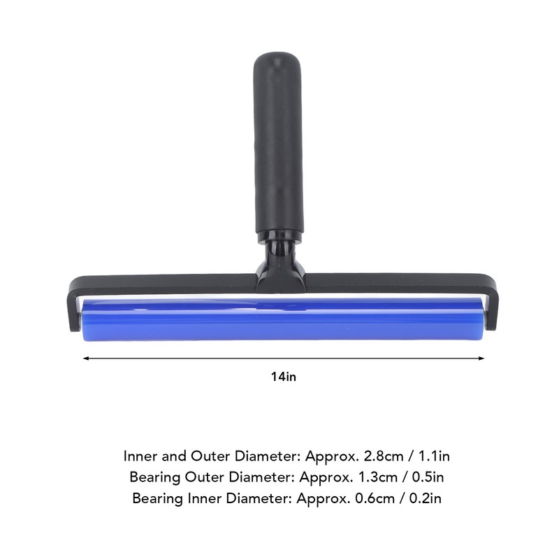 High Adhesion Blue Silicone Dust Roller Manual Dust Removal Roller