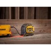 DEWALT 25FT ToughSeries Lighted Tape Measure, Slide Lock, 100 ft