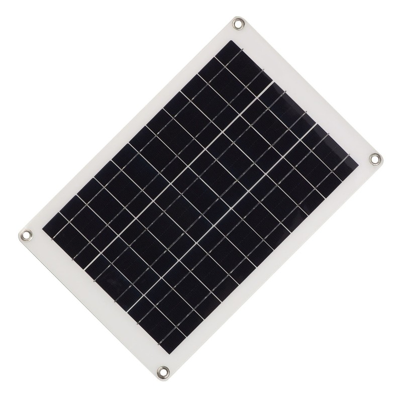 20W Polycrystalline Solar Panel Kit Flexible Photovoltaic Charging Panel with