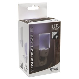 Best Season 357-11 LED Nightlight with Sensor nightlight Orientation light for Socket