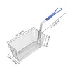 WeChef 4Pcs Deep Fryer Baskets 13" x 6" x 6"
