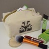 'Badger Family' Canvas Wash Bag/Makeup Case (CS00043547)