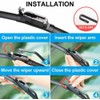 EZ Motoring For 2007-2014 Toyota FJ Cruiser Windshield Wiper Blades