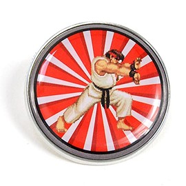 Half Moon Bay PBADCC01 Street Fighter-Ryu (Pin Badge) Half Moon Merchandising Ufficiale, Youth Unisex, Multi, Single