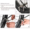 6PCS Bike Cassette Removal Tool, Bicycle Repair Tool Kit Include