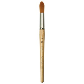 Royal & Langnickel, Jumbo Brush, Medium Gold Taklon, Round 50, R205-50