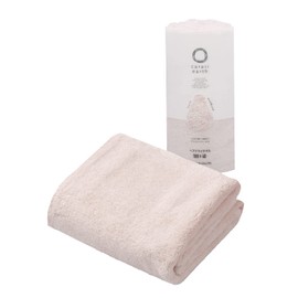 CBJAPAN Carari Earth Hair Drying Towel, 4x Water Absorbency Microfiber, Pink, 1 towel, Quick Dry (Absorbs Water in the Fiber Gaps), Marshmallow Texture, Fluffy, 15.7 x 39.4 inches (40 x 100 cm)