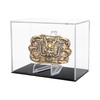 Klmnop Belt Buckle Display Case, Clear Acrylic Belt Buckle Display