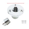 Stainless Steel Boat Garboard Drain Plug Fits 1" Hole