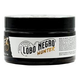 Cera Brillante Lobo Negro Hunter Cabello, Barba 85g