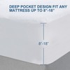 Mattress Protector Queen, Viscose Made from Bamboo Terry Mattress Protector