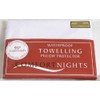 COMFORTNIGHTS Luxury Terry Towelling Waterproof Zipped pillow protectors, Pair