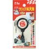 イチネンアクセス P.Tool(ピーツール) ルーペ クリップ拡大鏡 丸型φ30mm 20408 倍率5倍 ペン・ビット用