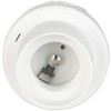 Lunartec Gossip Lamp: Lamp Socket Adapter E27 to E27 with