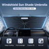 Autorder Windshield Sun Shade Umbrella for 2020-2025 Kia Telluride Accessories,Upgraded
