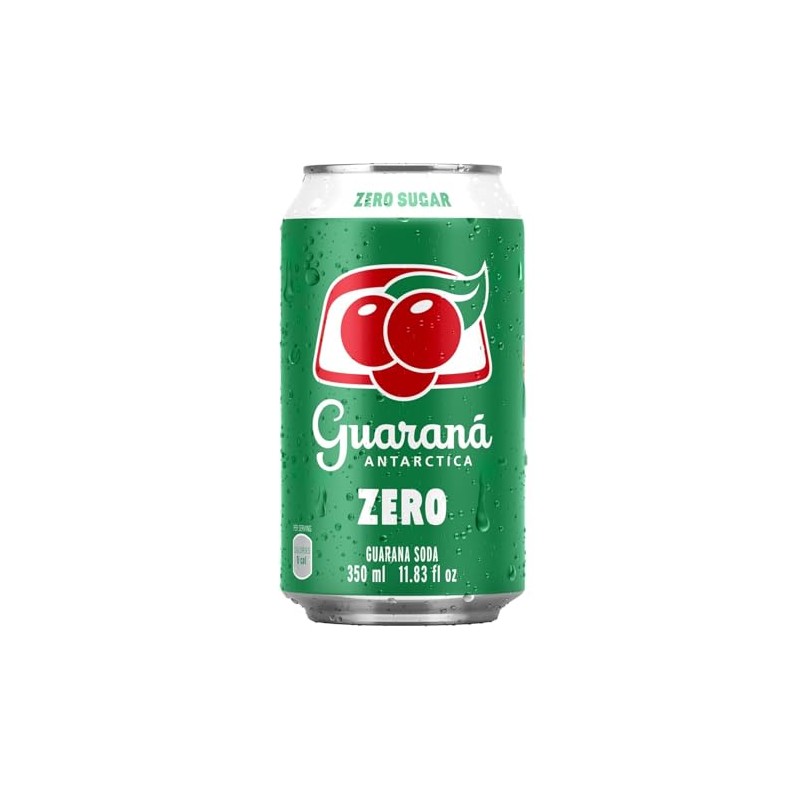 GUARANA ANTARTICA DIET SODA 12oz. - 12 pack.