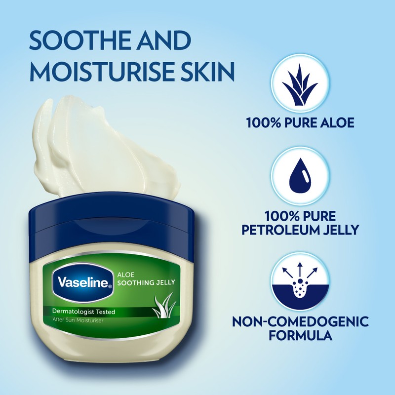 Vaseline Petroleum Jelly Aloe Soothing 50ml