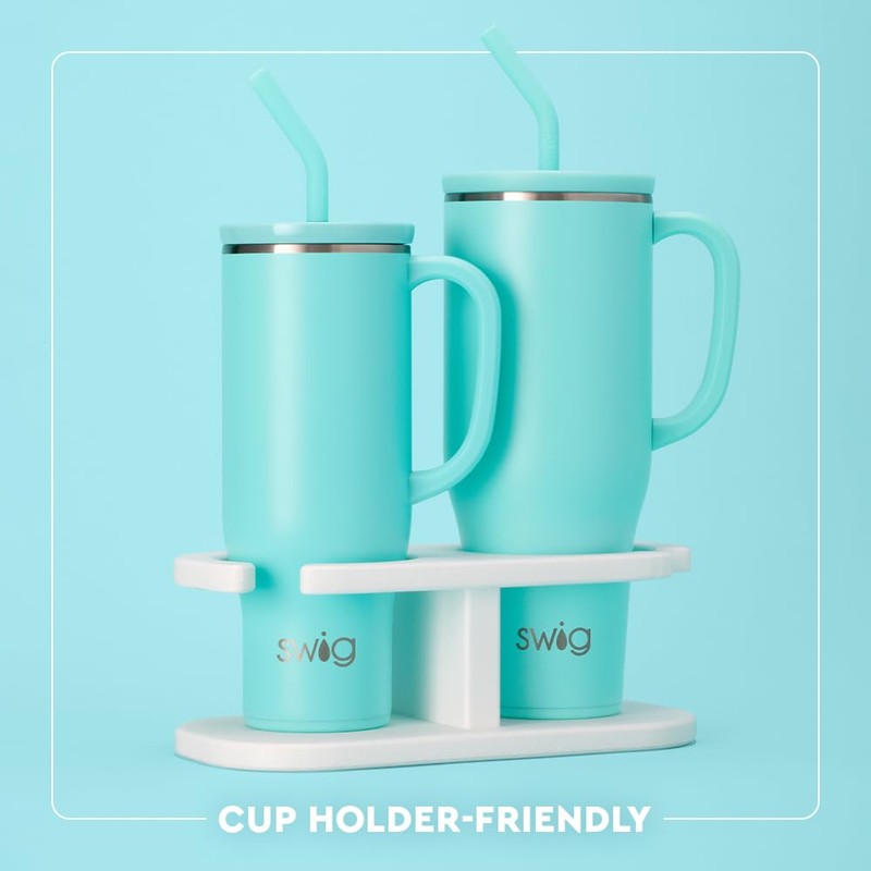 Swig Life 30oz Mega Mug, 30oz Tumbler with Handle and