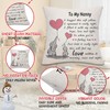 AMFUN Nanny Gifts Cushion Cover, 18×18 Inch Nanny Throw Pillow