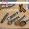 KitchenAid 5pc Measuring Spoon Set - Charcoal Grey
