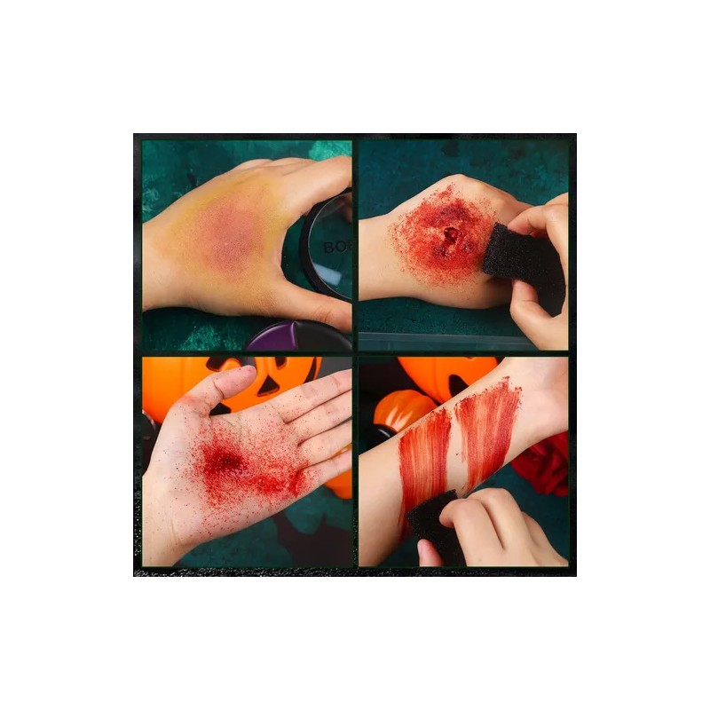 Bobisuka Kit Maquillaje De Efectos Especiales Halloween Sfx