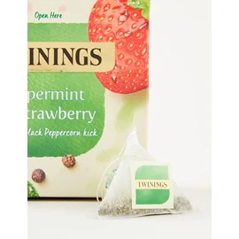 Twinings Peppermint and Strawberry Herbal Tea Bags, 20 Tea bags