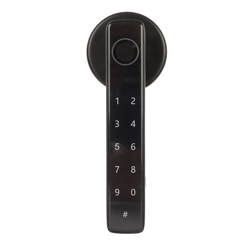 Fingerprint Lock Emergency Charging Low Battery Reminder Accurate Smart Door