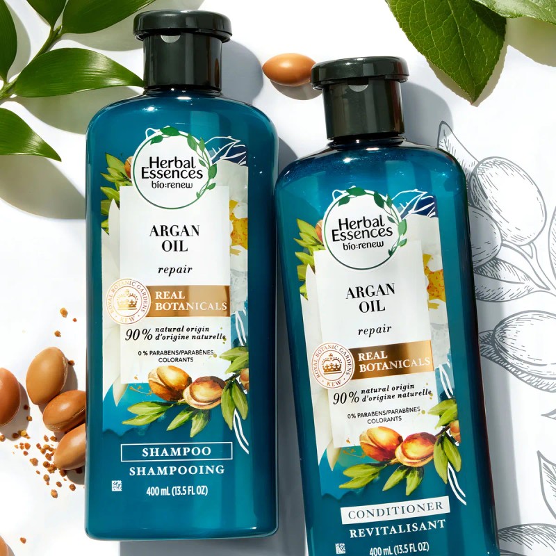 Shampoo Herbal Essences con Aceite de Argán de Marruecos
