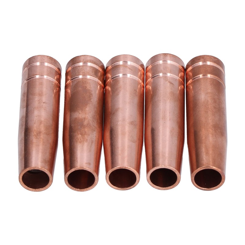 5Pcs Protection Nozzles Copper Gas Welding Gun Protective Sleeve Torch