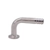 DERNORD Sanitary Hose Barb Pipe Fitting 0.75" Tri Clamp (25MM
