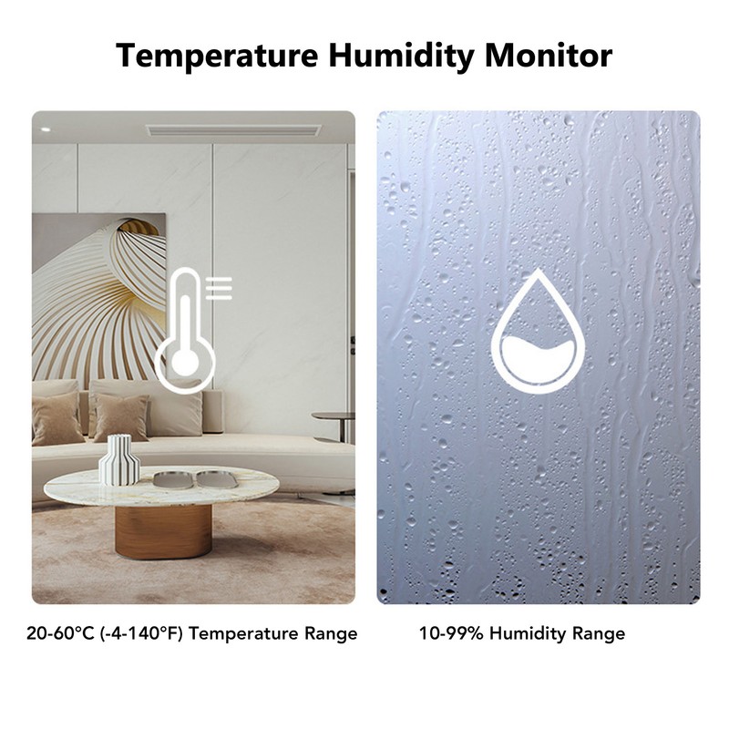Digital Hygrometer Thermometer LCD Display Electronic Temperature and Humidity Monitor